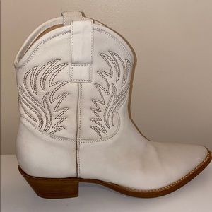 Steve Madden Wilderness Leather Western Boots
